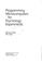 Cover of: Programming microcomputers for psychology experiments