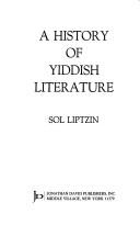 Cover of: A history of Yiddish literature