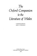 Cover of: The Oxford companion to the literature of Wales