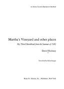 Cover of: Martha's Vineyard by David Hockney, David Hockney