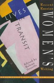 Cover of: Lives in Transit | Helena Goscilo