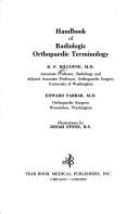 Cover of: Handbook of radiologic orthopaedic terminology