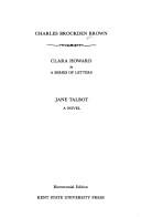 Cover of: Clara Howard: in a series of letters