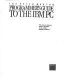 Cover of: The Peter Norton programmer's guide to the IBM PC by Peter Norton