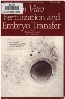 Cover of: In vitro fertilization and embryo transfer by edited by Markku Seppälä and R.G. Edwards.