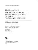 Cover of: Excavations in small residential groups of Tikal: groups 4F-1 and 4F-2