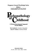 Cover of: Psychopathology of childhood by Steven A. Schwartz