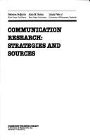 Cover of: Communication research: strategies and sources