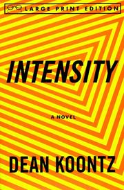 Cover of: Intensity by by Dean Koontz.