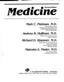 Cover of: Medicine by Mark C. Fishman ... [et al.].