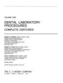 Dental laboratory procedures by Robert M. Morrow, Kenneth D. Rudd, John E. Rhoads