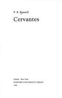 Cover of: Cervantes
