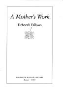 Cover of: mother