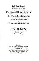 Paramattha-dīpanī Iti-vuttakaṭṭhakathā = by Kopp, Hermann.