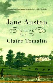 Cover of: Jane Austen by Claire Tomalin