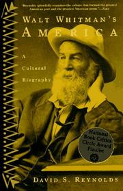 Cover of: Walt Whitman's America by David S. Reynolds