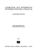 Cover of: Literatur aus Österreich, österreichische Literatur: ein Bonner Symposion