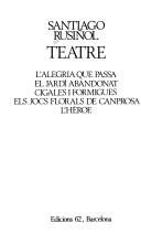 Cover of: Teatre