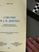 Cover of: L' œuvre de J.R. Jiménez: continuité et renouveau de la poésie lyrique espagnole