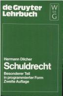 Cover of: Schuldrecht: besonderer Teil in programmierter Form