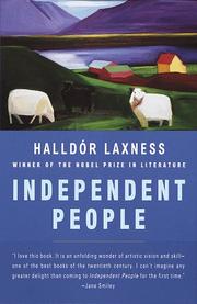 Cover of: Independent people by Halldór Laxness
