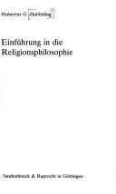 Cover of: Einführung in die Religionsphilosophie