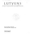 Cover of: Lutyens, the work of the English architect Sir Edwin Lutyens (1869-1944) by Lutyens, Edwin Landseer Sir