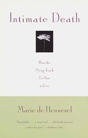 Cover of: Intimate death | Marie de Hennezel