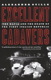 Cover of: Excellent Cadavers by Alexander Stille