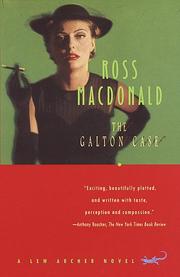 Cover of: The Galton case by Ross Macdonald