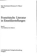 Cover of: Französische Literatur in Einzeldarstellungen