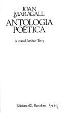Cover of: Antología poética by Joan Maragall