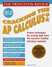 Cover of: Cracking the AP Calculus AB & BC, 1997-98 (Annual)