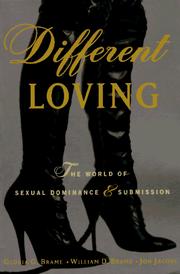 Cover of: Different Loving by William Brame, Gloria G. Brame