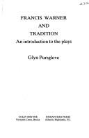 Cover of: Francis Warner and tradition: an introduction to the plays