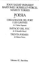 Cover of: Poesia