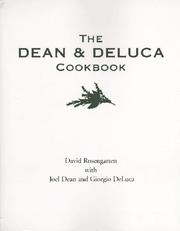 Cover of: The Dean & DeLuca cookbook