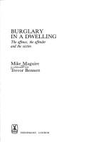 Cover of: Burglary in a dwelling by Mike Maguire