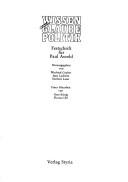 Cover of: Wissen, Glaube, Politik: Festschrift für Paul Asveld