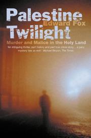 Cover of: Palestine Twilight by Edward Fox