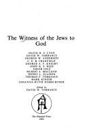 Cover of: The Witness of the Jews to God