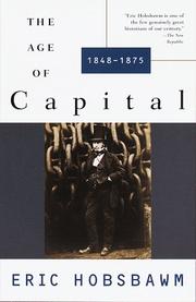 Cover of: The Age of Capital: 1848–1875 by Eric Hobsbawm