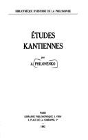 Cover of: Etudes kantiennes