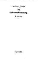 Cover of: Die Selbstverbrennung: Roman