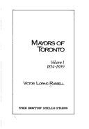 Cover of: Mayors of Toronto by Victor Loring Russell