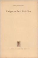 Cover of: Emigrationsland Süditalien: eine kulturanthropologische und sozialpsychologische Analyse