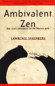 Cover of: Ambivalent Zen  by Lawrence Shainberg