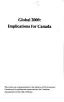 Cover of: Global 2000: implications for Canada