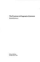 Cover of: prostitute in progressive literature | Khalid Kishtainy