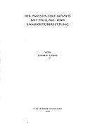 Der Awesta-text Niy♯yi¿Ł mit Pahlavi- und Sanskrit©ơbersetzung